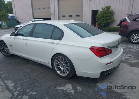 2015 BMW 750Li xDrive from USA, damaged, VIN WBAYF8C55FD655101